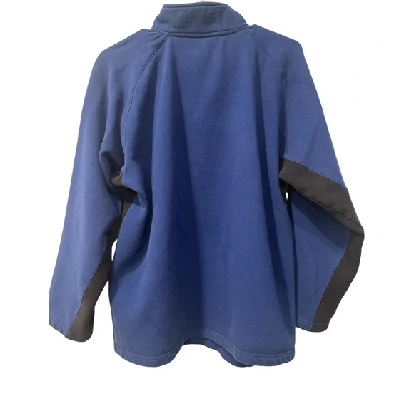 IZOD Perform X Blue and Yellow Pullover XL Vintage - Picture 2 of 4